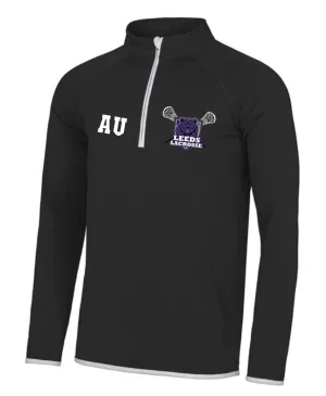 Quarter zip sports sweatshirt