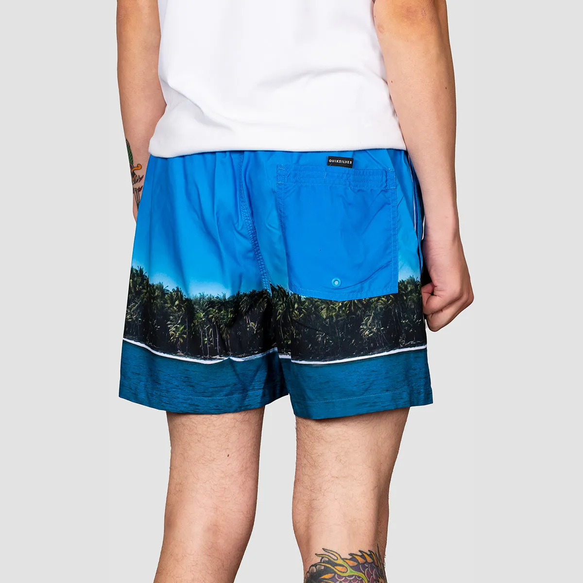 Quiksilver Jetlag Dreams 15" Swim Shorts Blithe