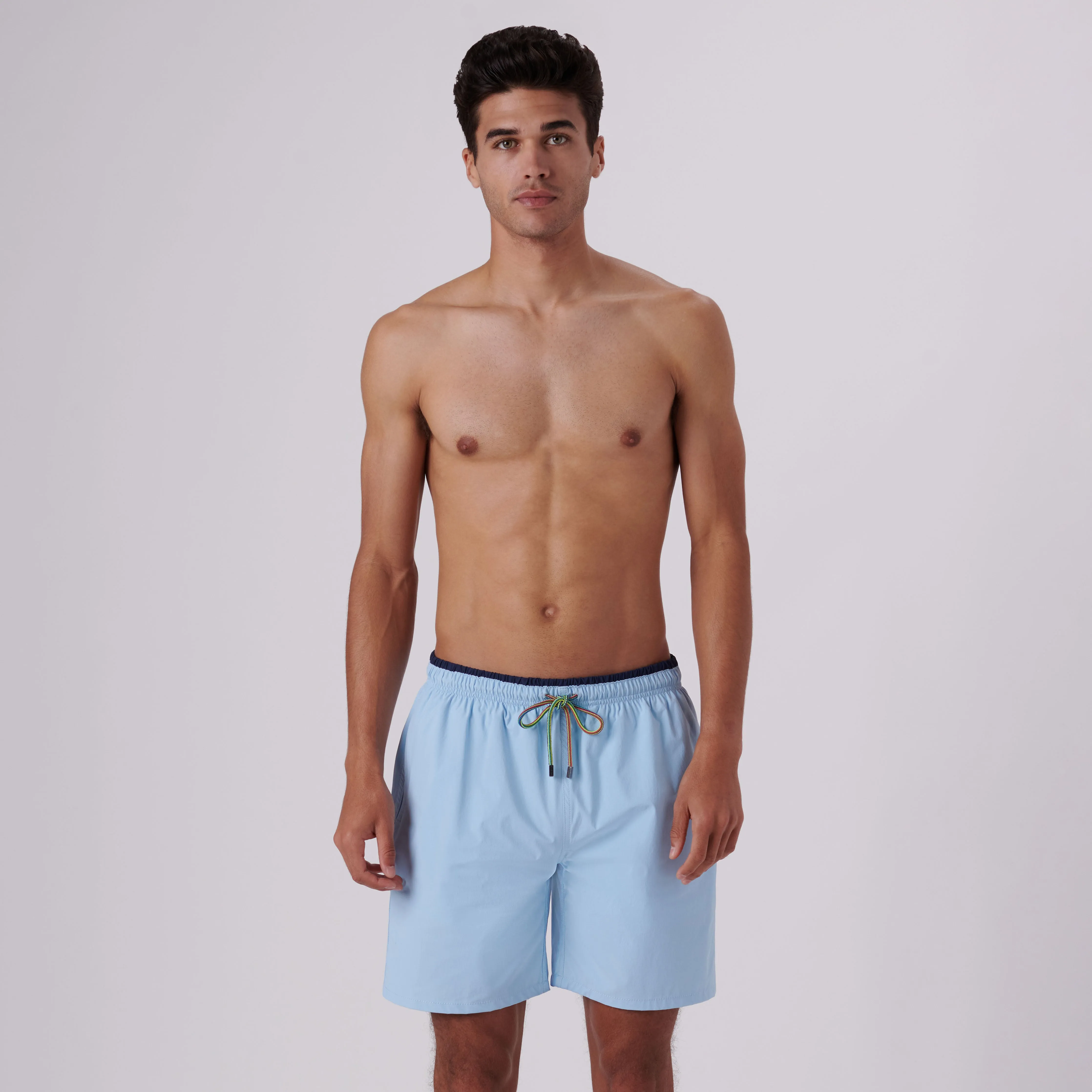 Quinn Solid Swim Trunks