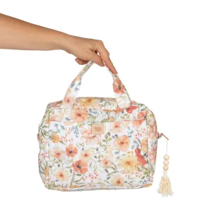"Flower Power" Makeup bag Big size