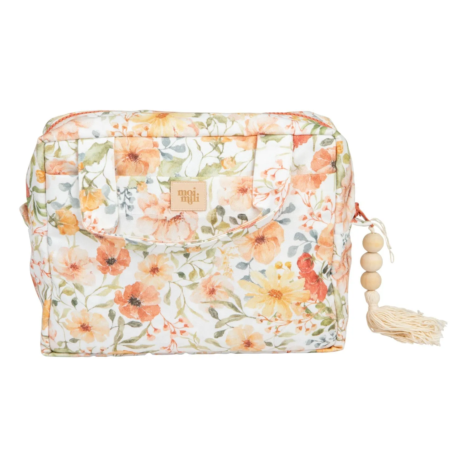 "Flower Power" Makeup bag Big size