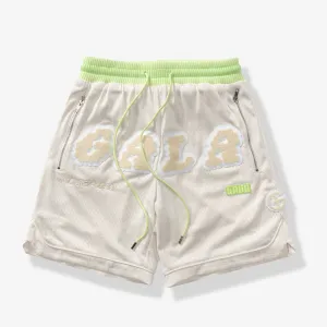 "Incognito" Shorts (kiwi/cream)