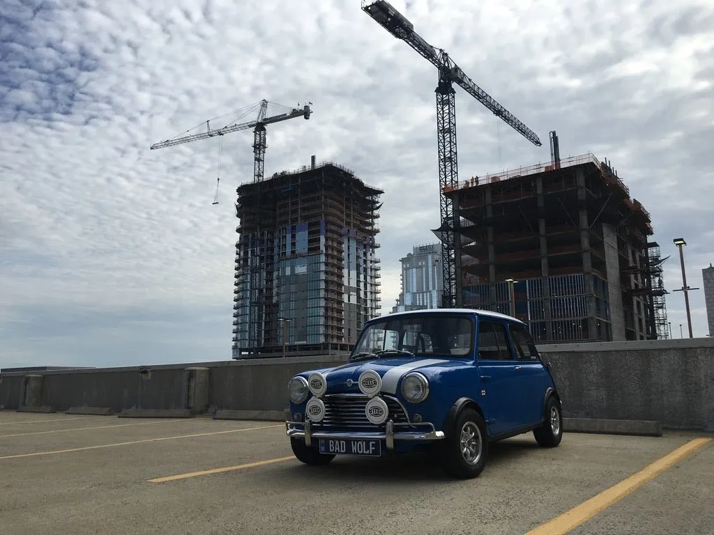 Rally Light Brackets - Classic Mini