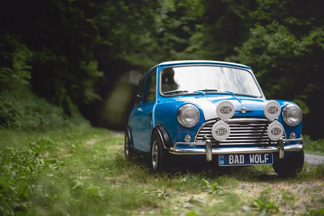 Rally Light Brackets - Classic Mini