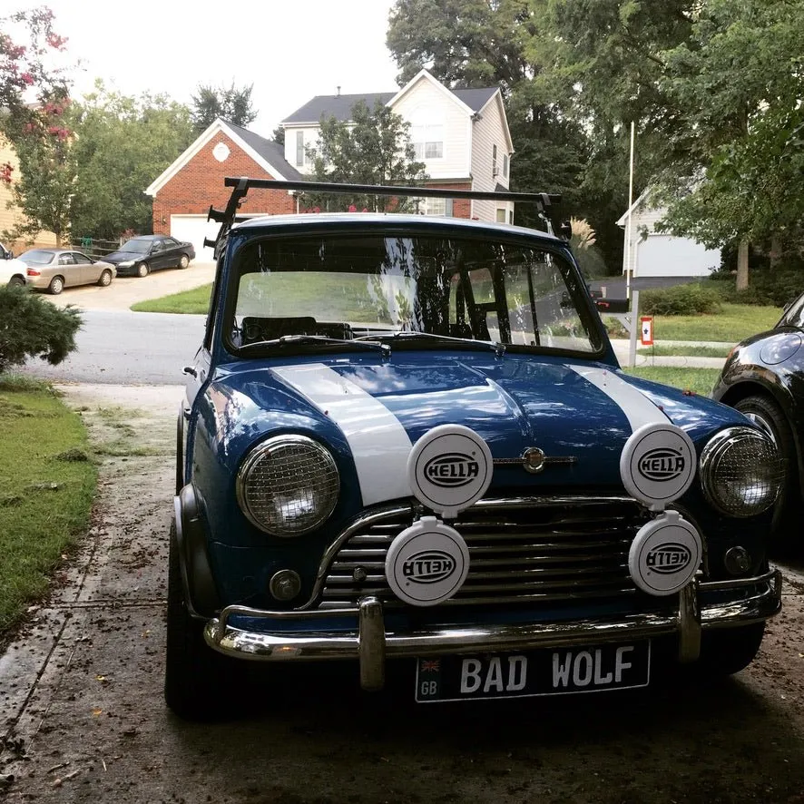 Rally Light Brackets - Classic Mini