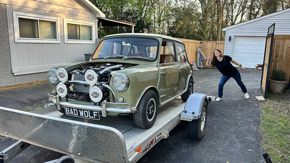 Rally Light Brackets - Classic Mini