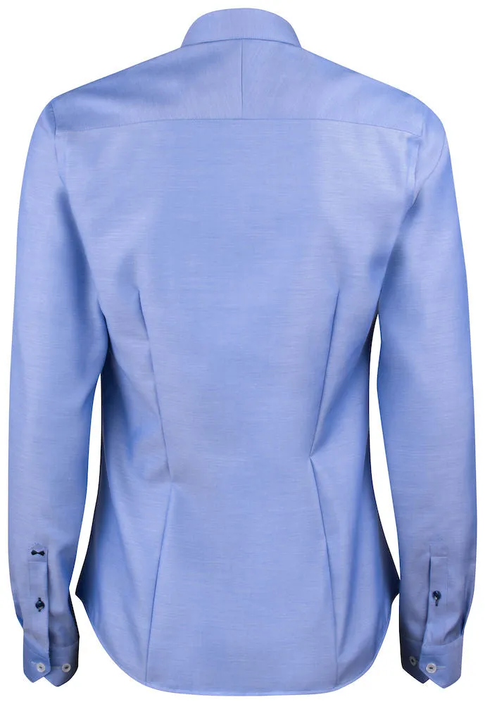 Red bow 122 Woman Midblue Non-Iron