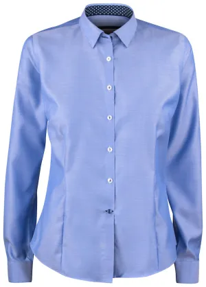 Red bow 122 Woman Midblue Non-Iron