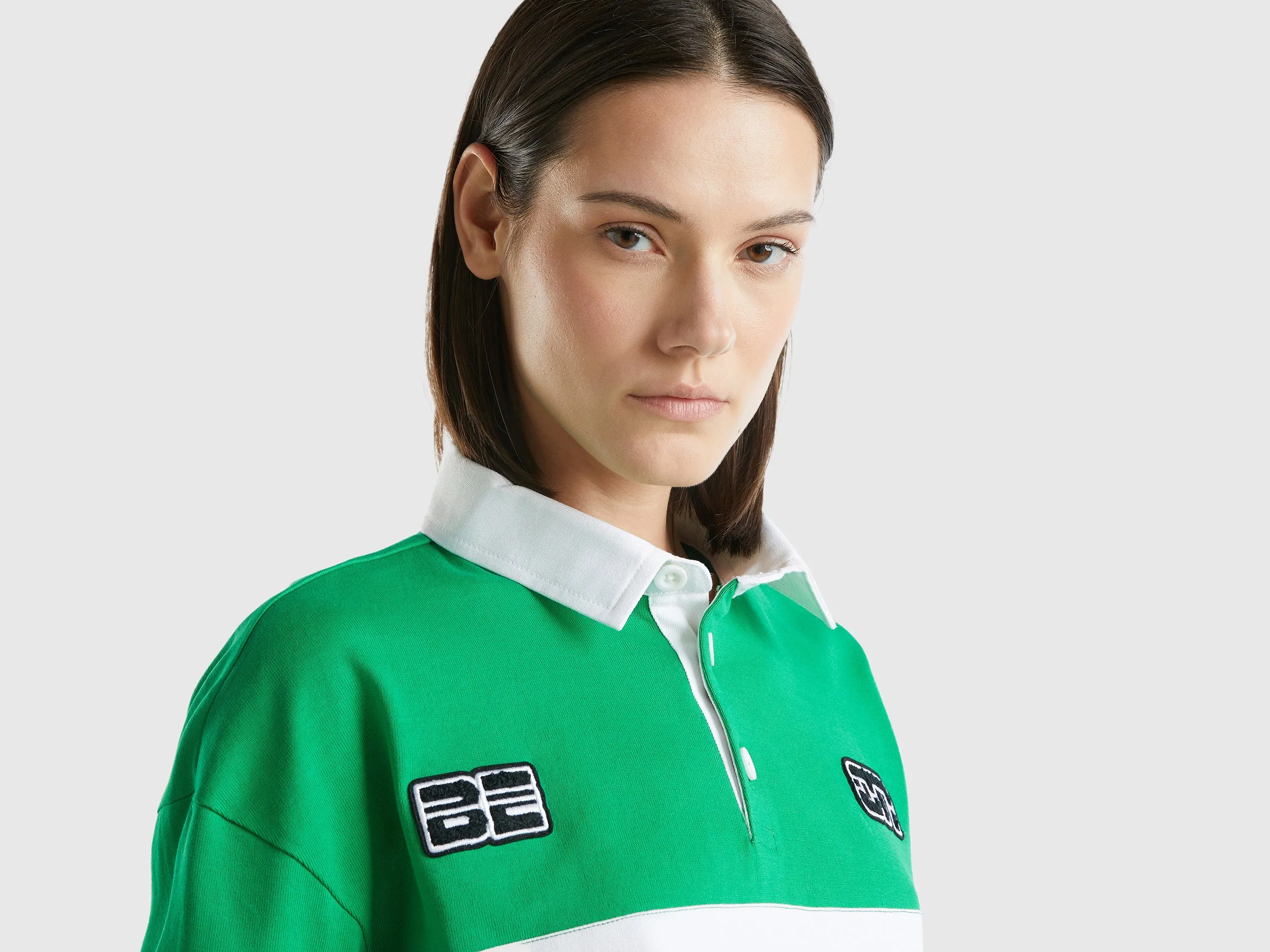 Regular Fit Polo Neck Printed T-shirt