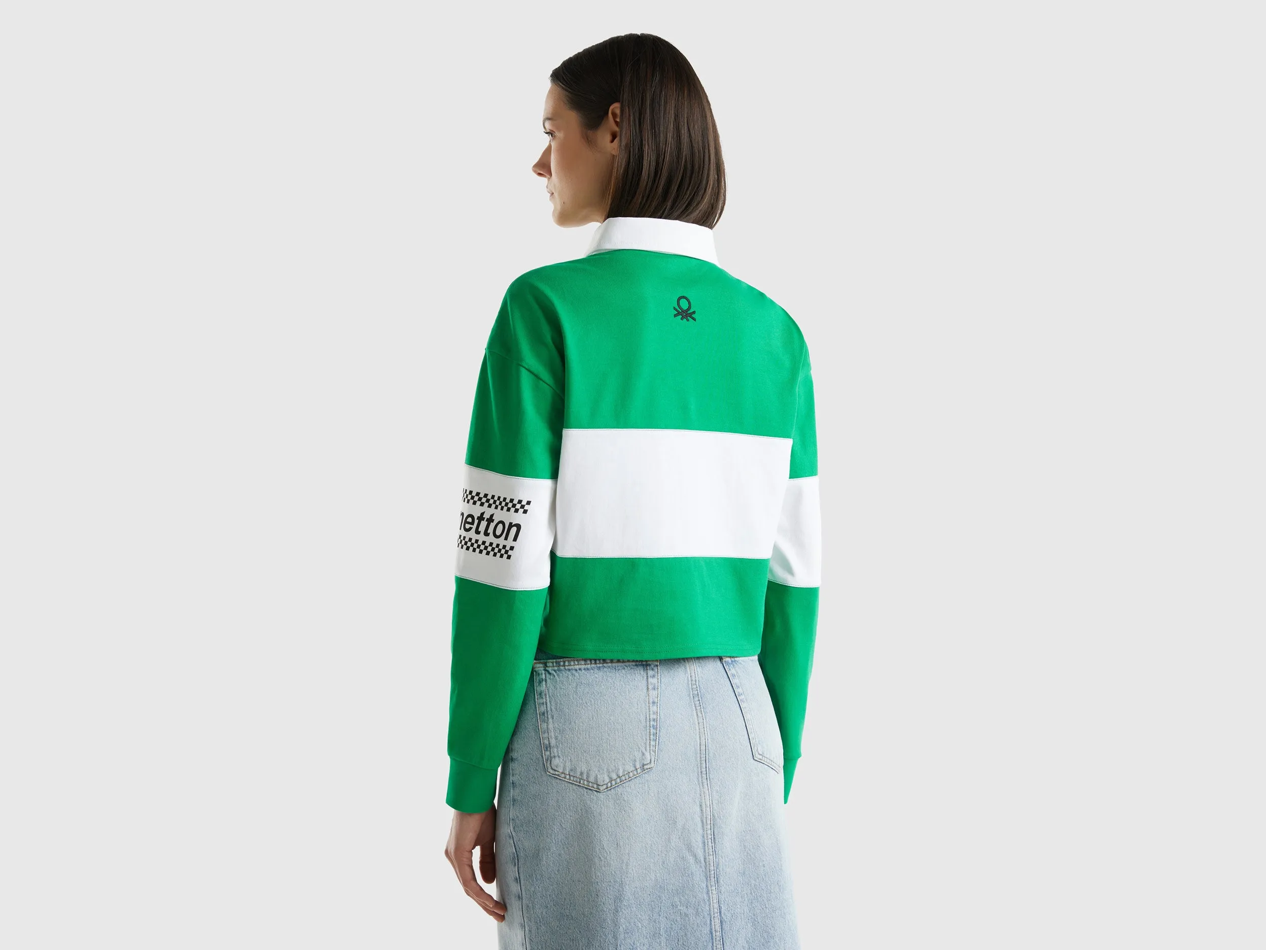 Regular Fit Polo Neck Printed T-shirt