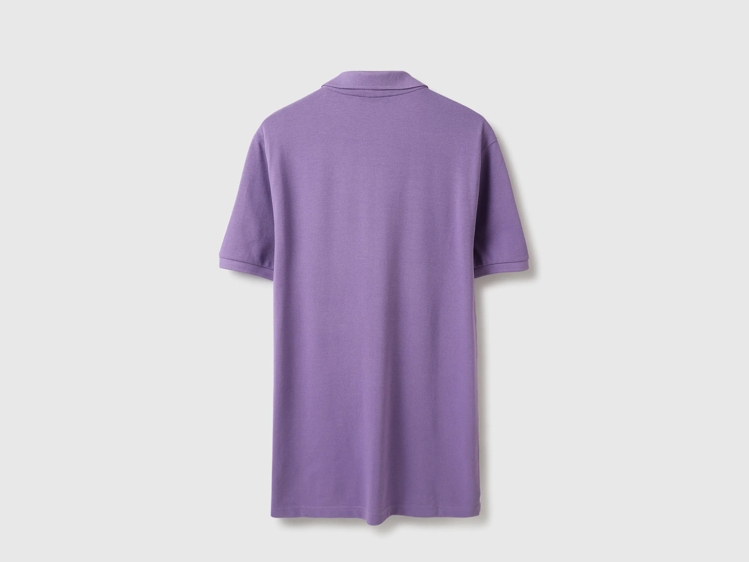 Regular Fit Polo Neck Solid Tshirt