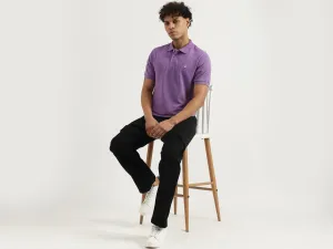 Regular Polo Neck Solid T-Shirt