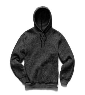 Reigning Champ Knit Tiger Fleece Pullover Hoodie Black/White