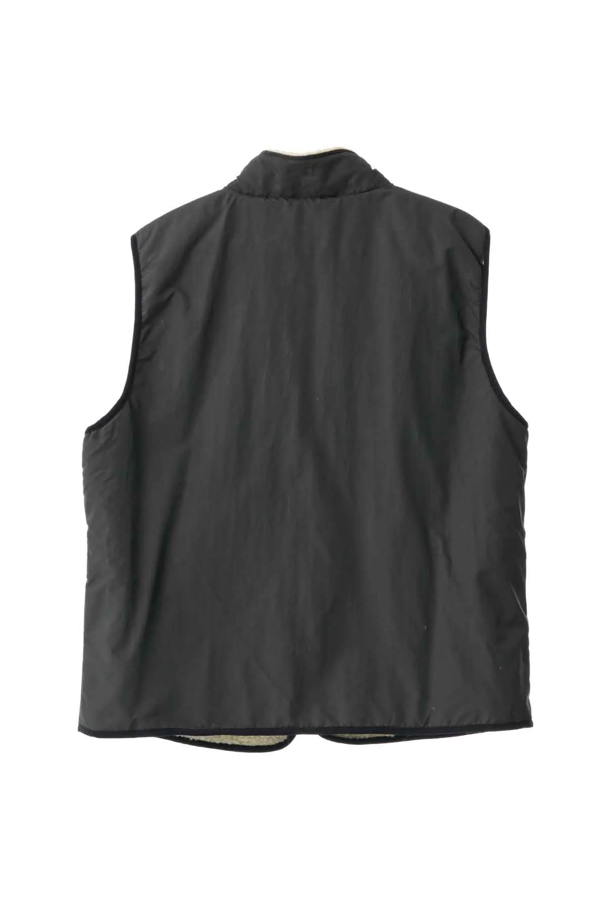 REVERSIBLE SHERPA VEST - NATURAL