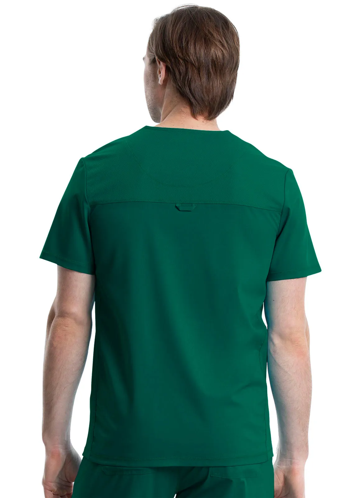 Revolution WW603 Men's V-Neck Top Hunter Green