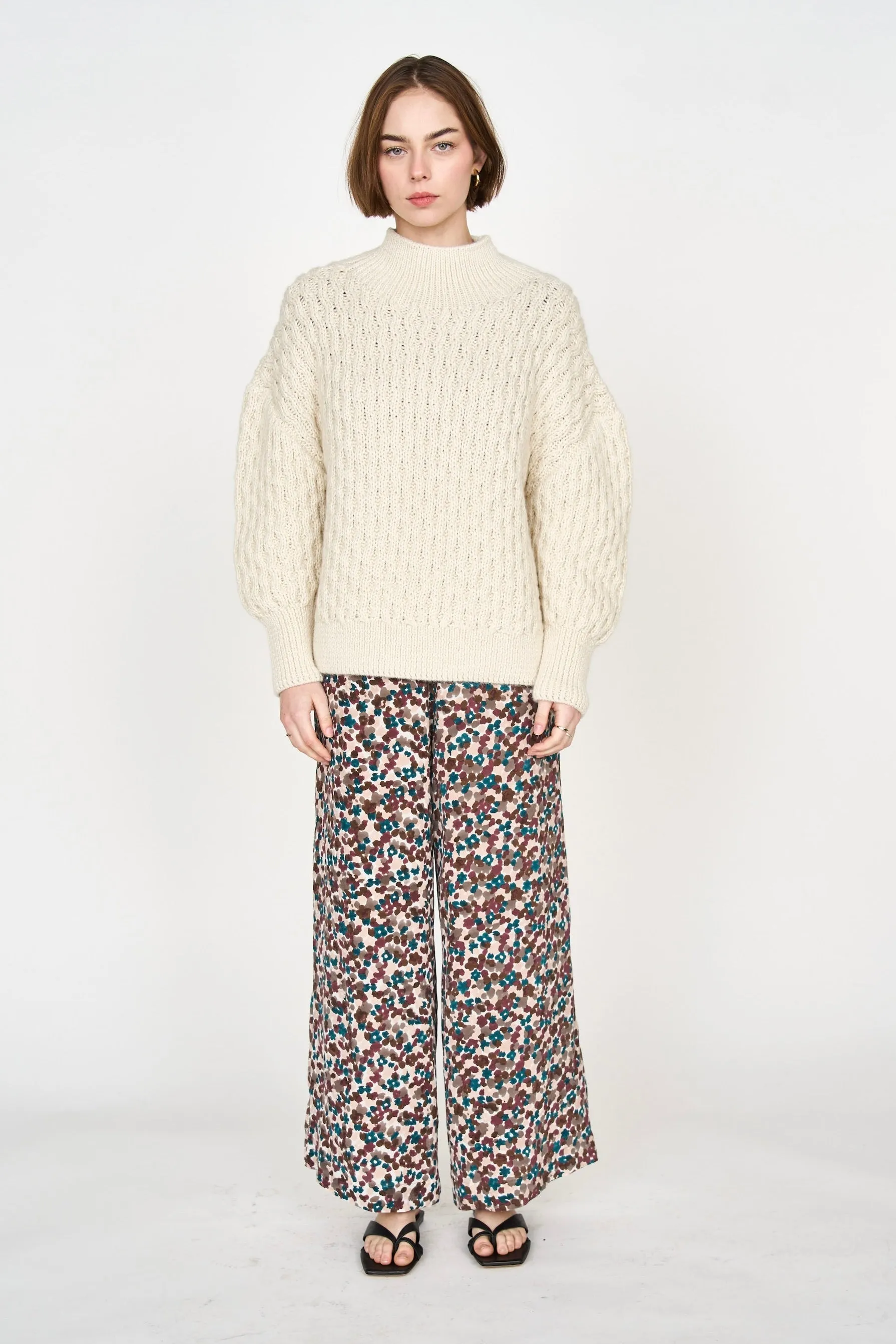 Riga Pant in Amaryllis