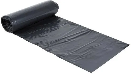 RiteSource - 24" x 22" Regular Black Garbage Bags, 500/cs - L2422RB