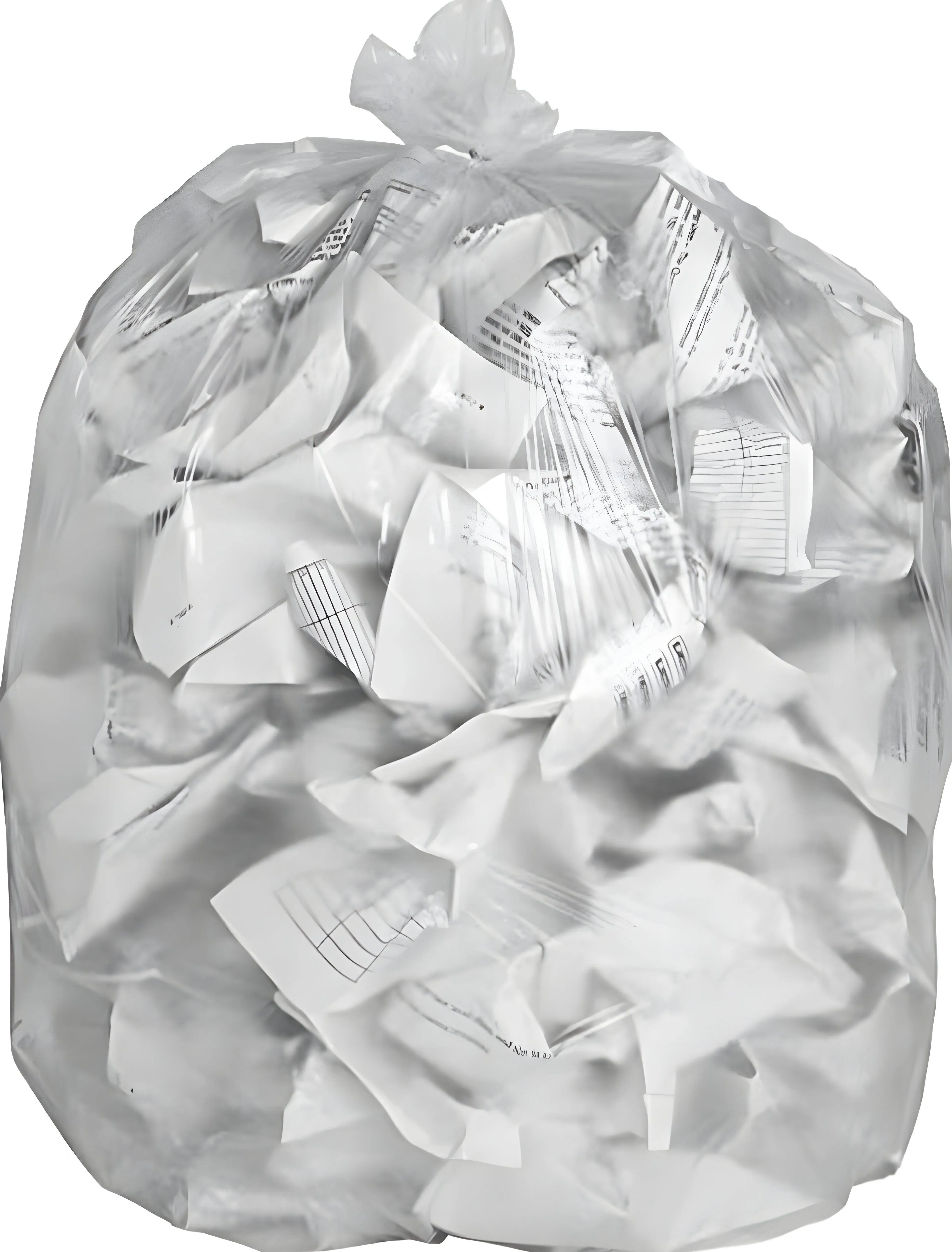 RiteSource - 30" x 38" Clear Strong Industrial Grade Garbage Bag, 200Bg/Cs - OPB3038SC