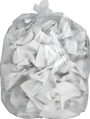 RiteSource - 30" x 38" Clear Strong Industrial Grade Garbage Bag, 200Bg/Cs - OPB3038SC