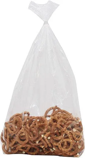 RiteSource - 8" x 4" x 20" Clear 12 lb Poly Bags, 500/bx - GP12
