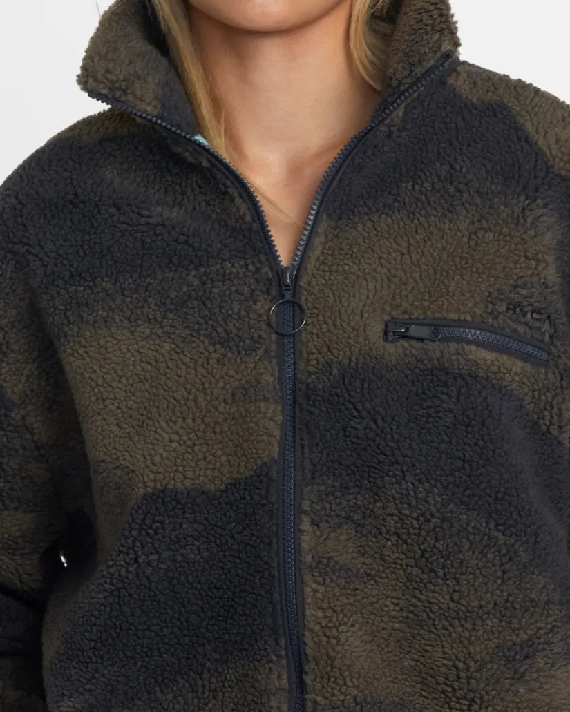 RVCA Womens Oh Hush Sherpa Jacket