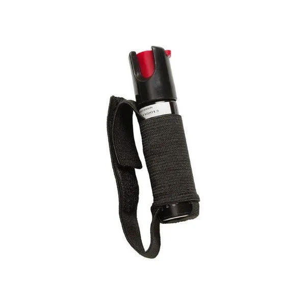 Sabre Runner Spray of Pepper Gel with Adjustable Hand Strap - Black