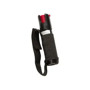 Sabre Runner Spray of Pepper Gel with Adjustable Hand Strap - Black