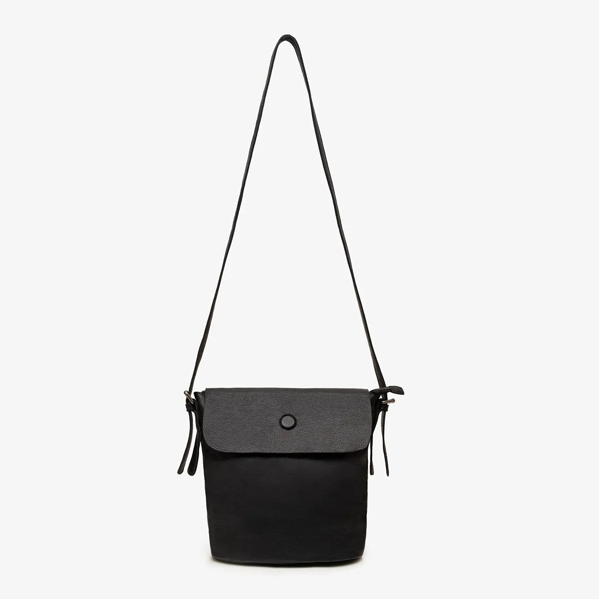 Sabrina Leather Bag - Black