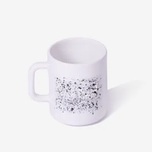 Salvatore Moustache Mug - Gloss White