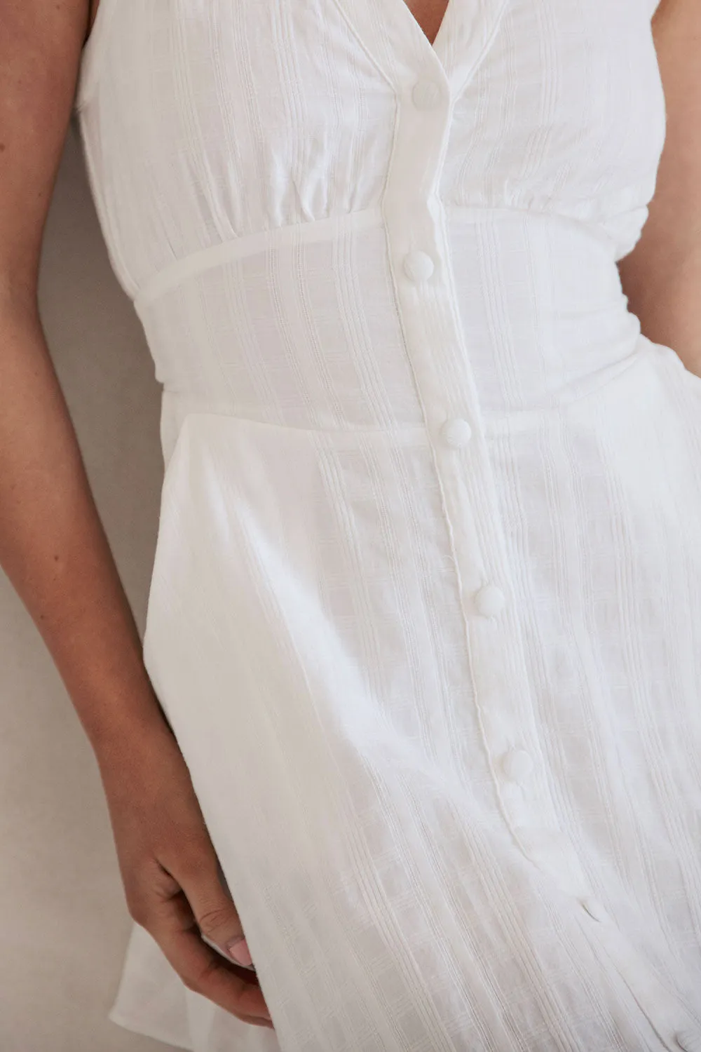 SAMPLE-Shaelagh Dress - White