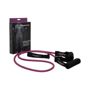 Sanctband Active Resistance Tubing With Handle (LEVEL 3 Purple)