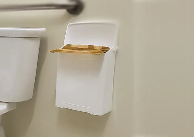 Sanitary Napkin Waxed Bags For Disposal Unit - Sold By The Case