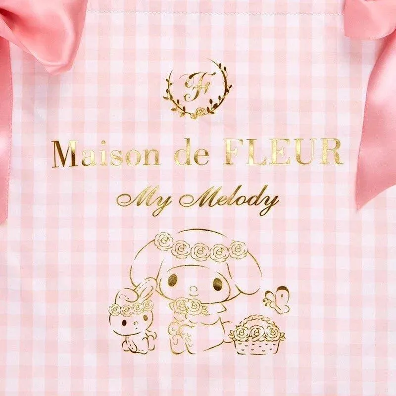 Sanrio x Maison De Fleur My Melody Gingham Tote Bag