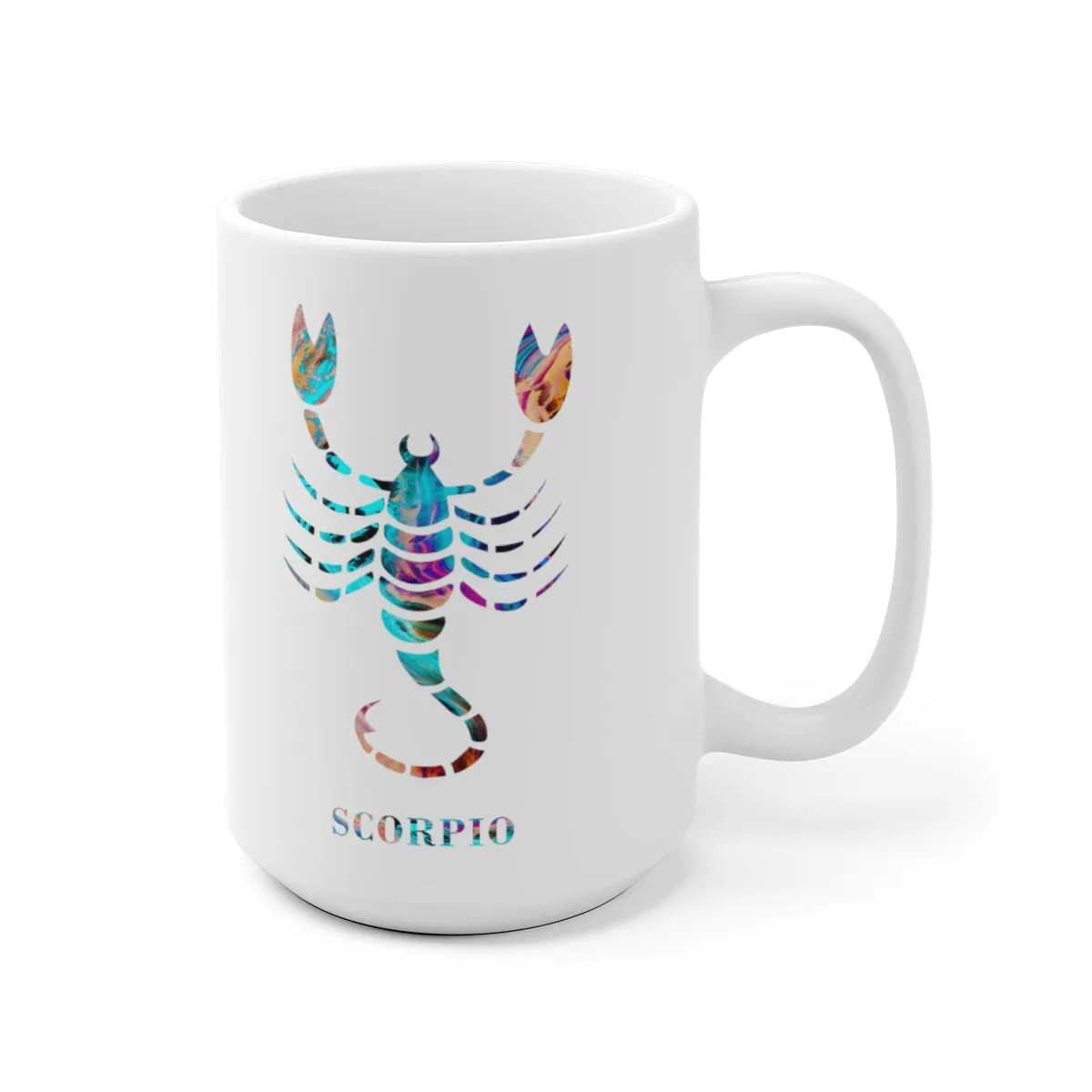 Scorpio Zodiac Sign Mug - 11 oz, 15 oz