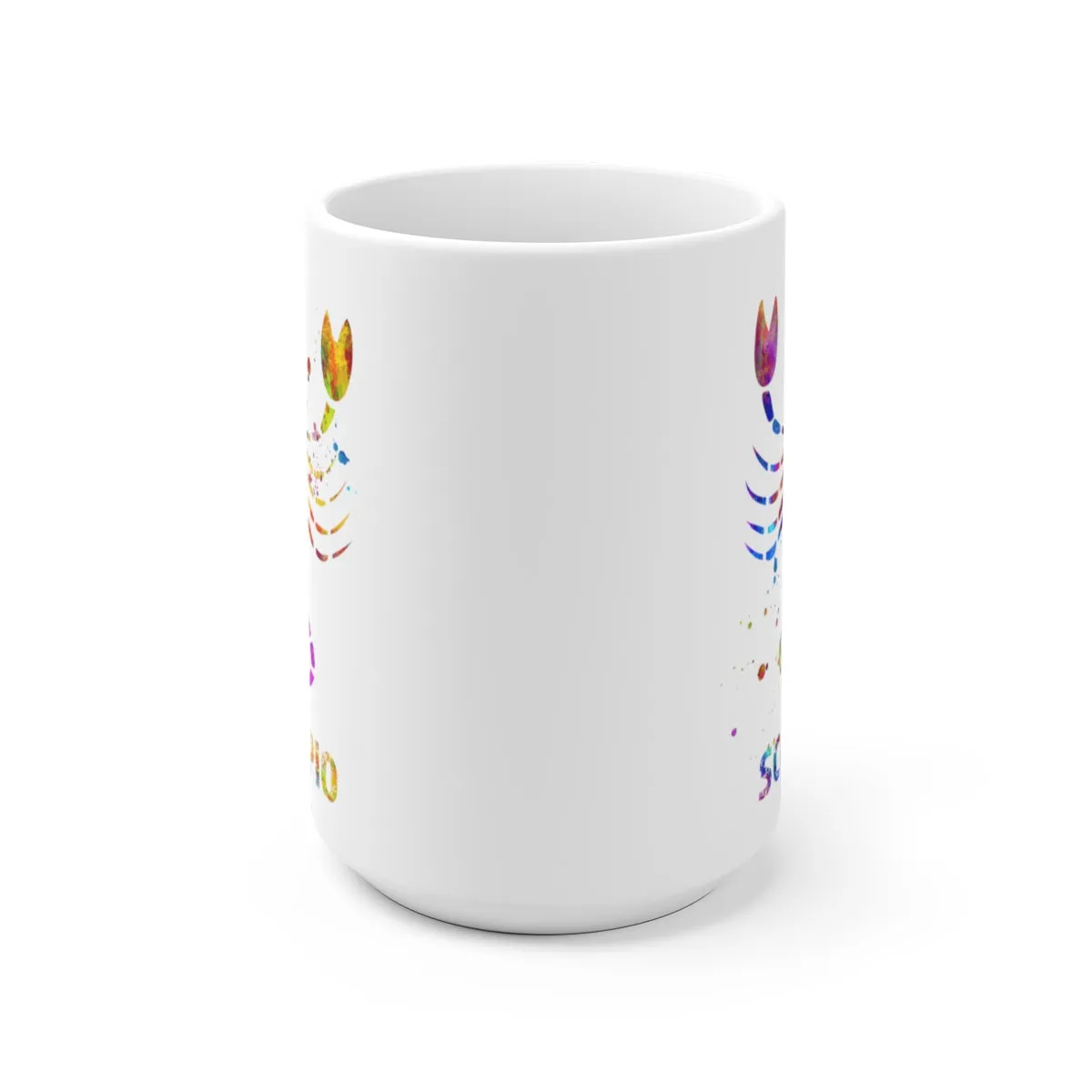 Scorpio Zodiac Sign Mug - 11 oz, 15 oz