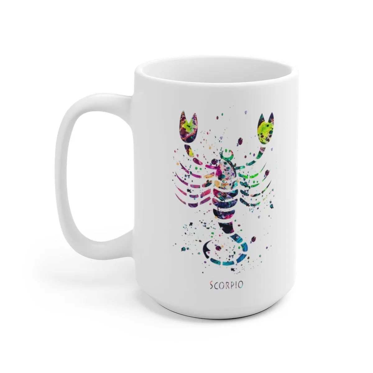 Scorpio Zodiac Sign Mug - 11 oz, 15 oz