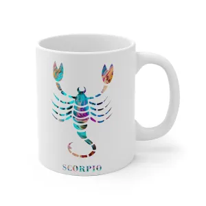 Scorpio Zodiac Sign Mug - 11 oz, 15 oz