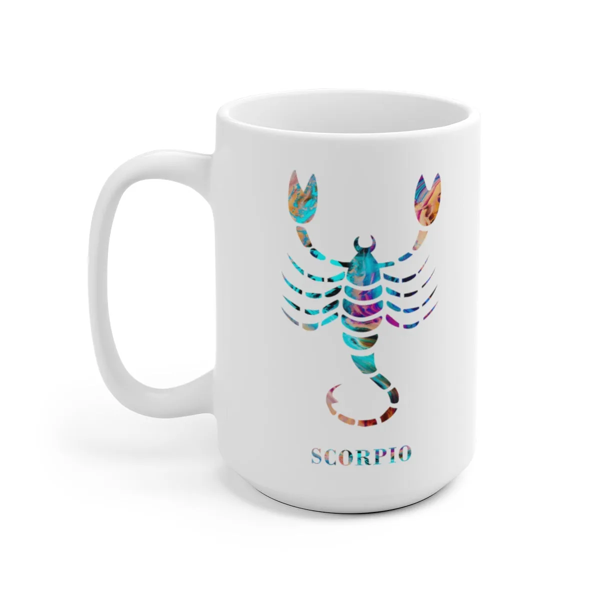 Scorpio Zodiac Sign Mug - 11 oz, 15 oz