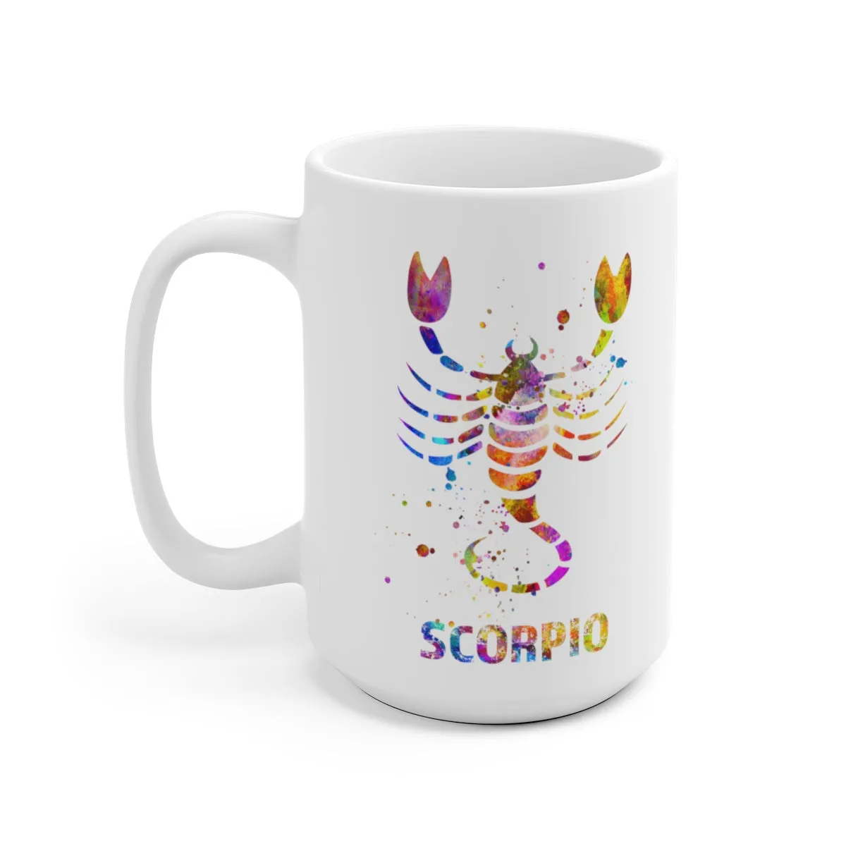 Scorpio Zodiac Sign Mug - 11 oz, 15 oz