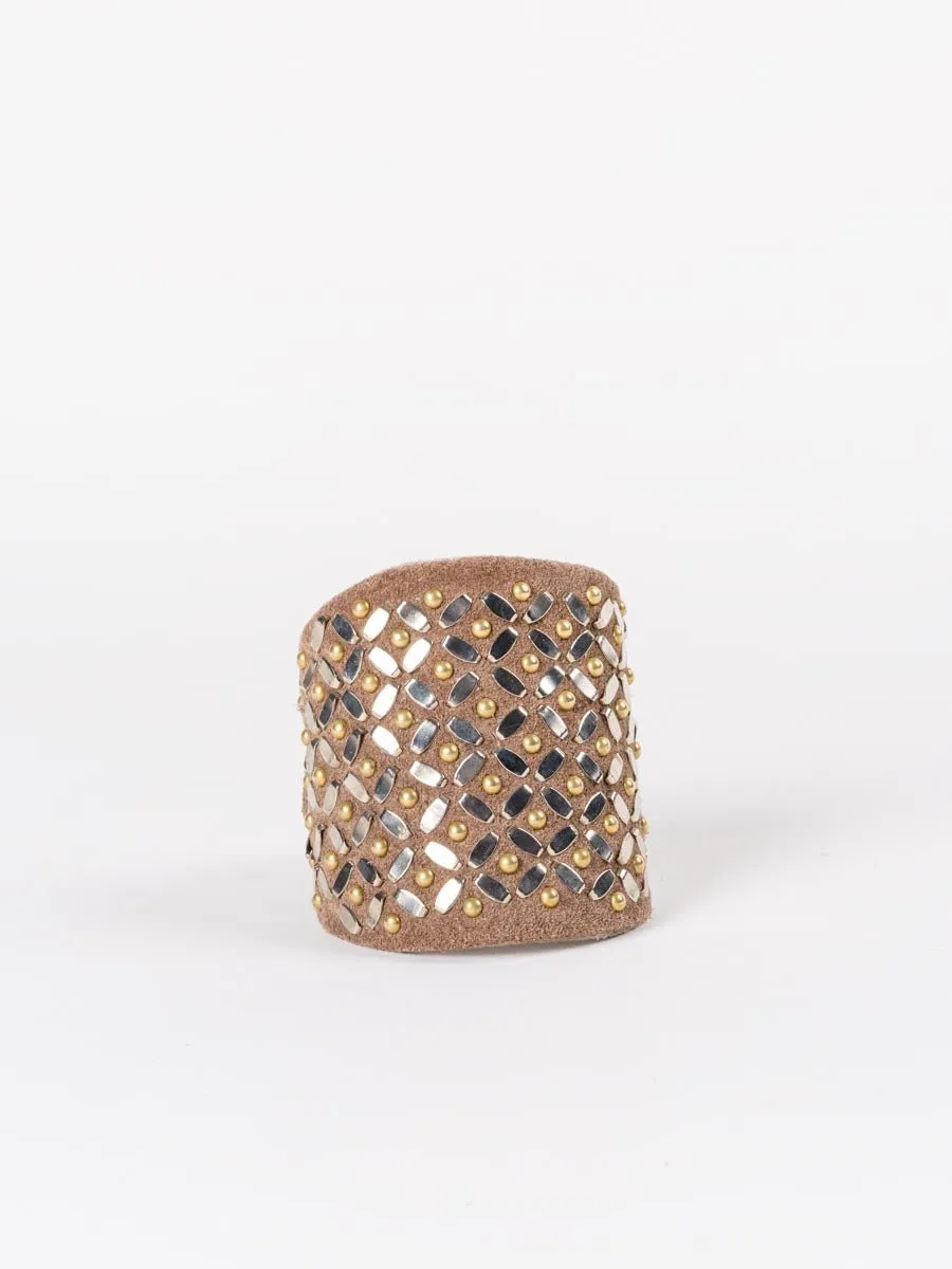 shayna cuff - dark earth vertu
