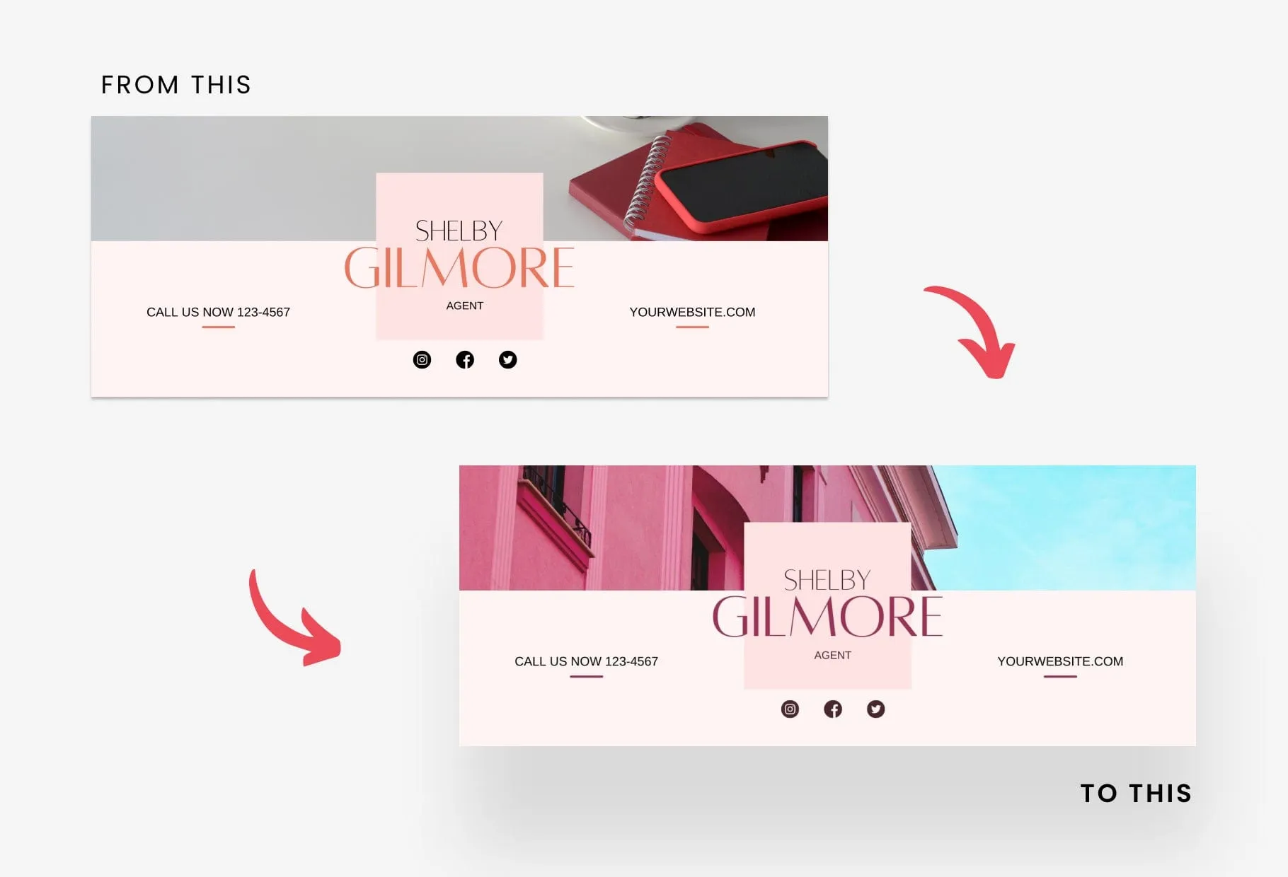 Shelby Facebook Cover Canva Template