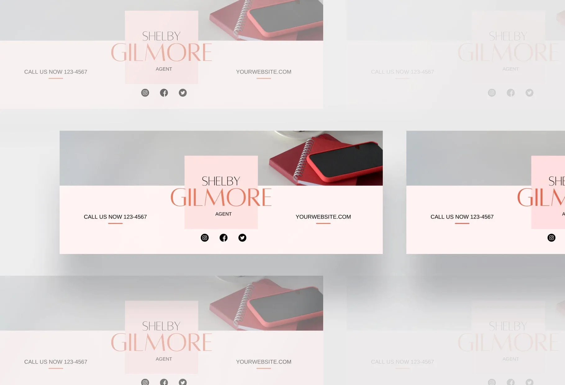 Shelby Facebook Cover Canva Template