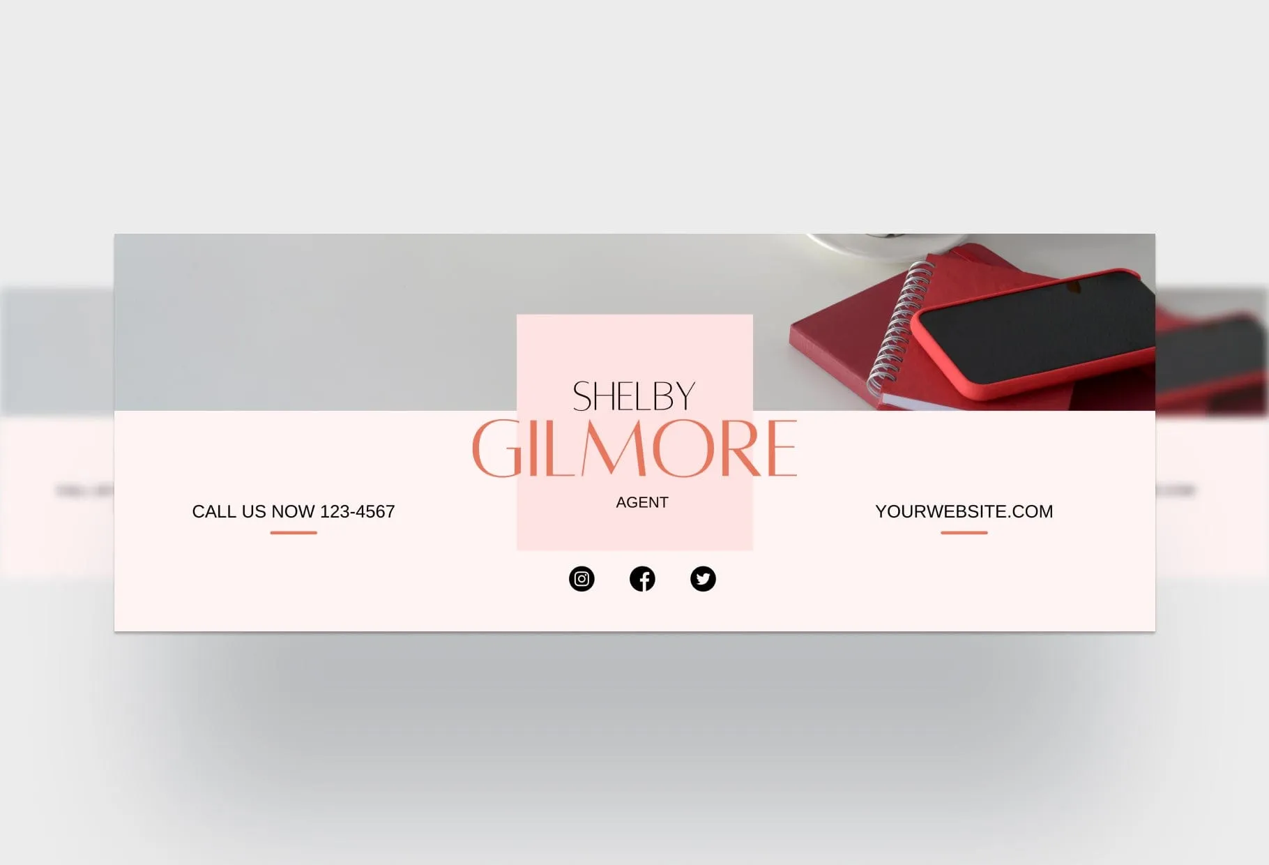 Shelby Facebook Cover Canva Template