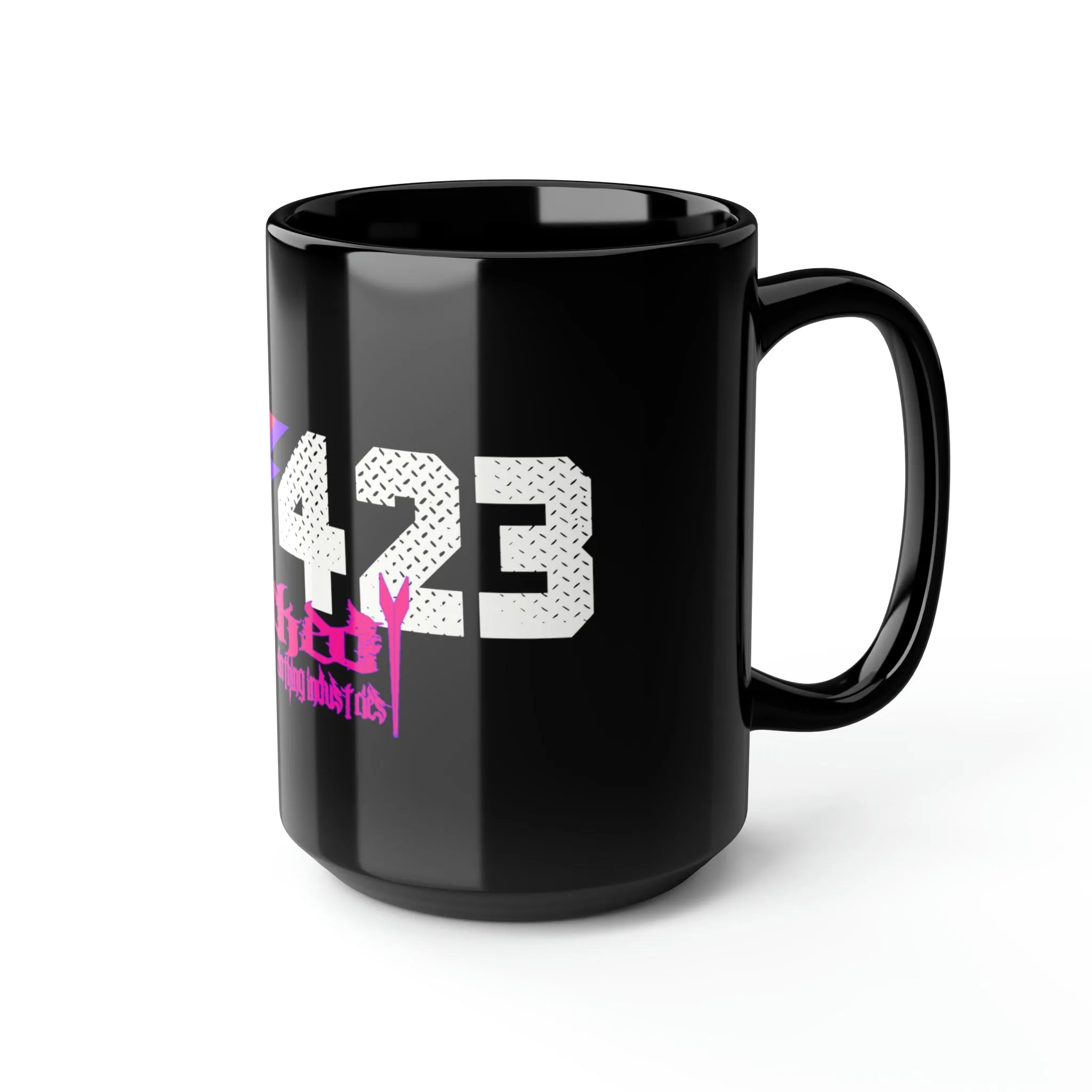Shockwave EL423 /Black Mug, 15oz