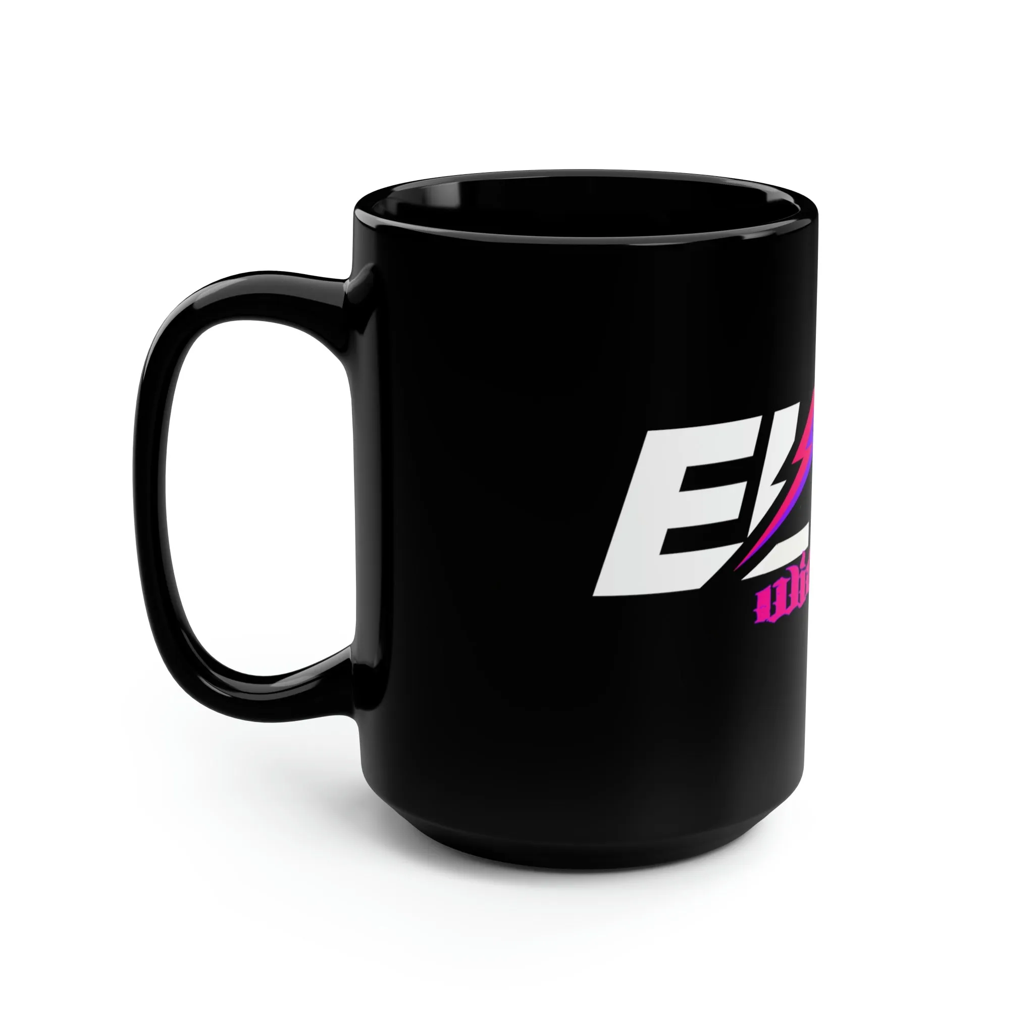 Shockwave EL423 /Black Mug, 15oz