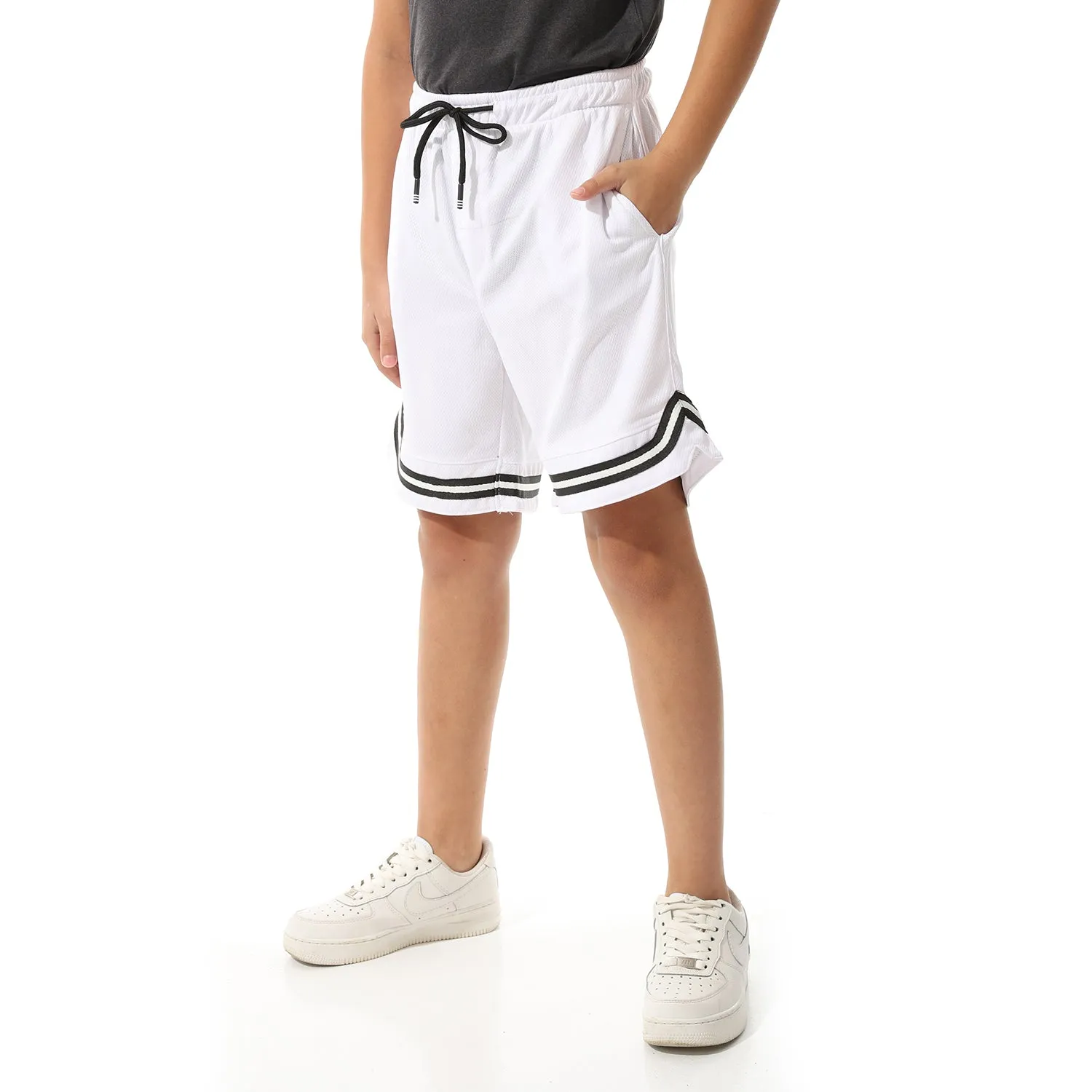 Side Pockets Boys Sports Shorts