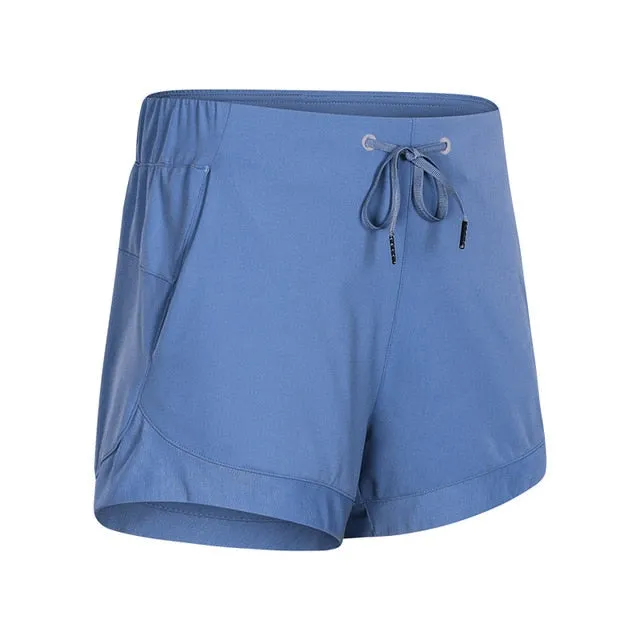 Side Pockets Fitness Shorts