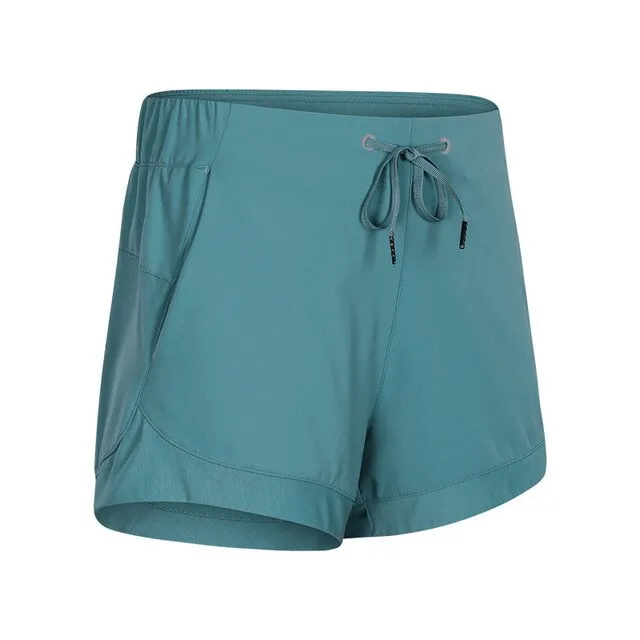 Side Pockets Fitness Shorts
