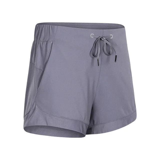 Side Pockets Fitness Shorts