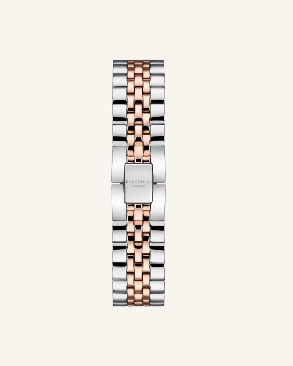 Silver - Rose gold Strap